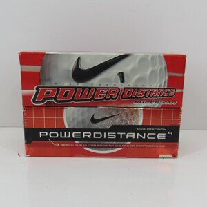 Nike Precision Power Distance Super Far 3 Pack Golf Balls & Power Distance 4